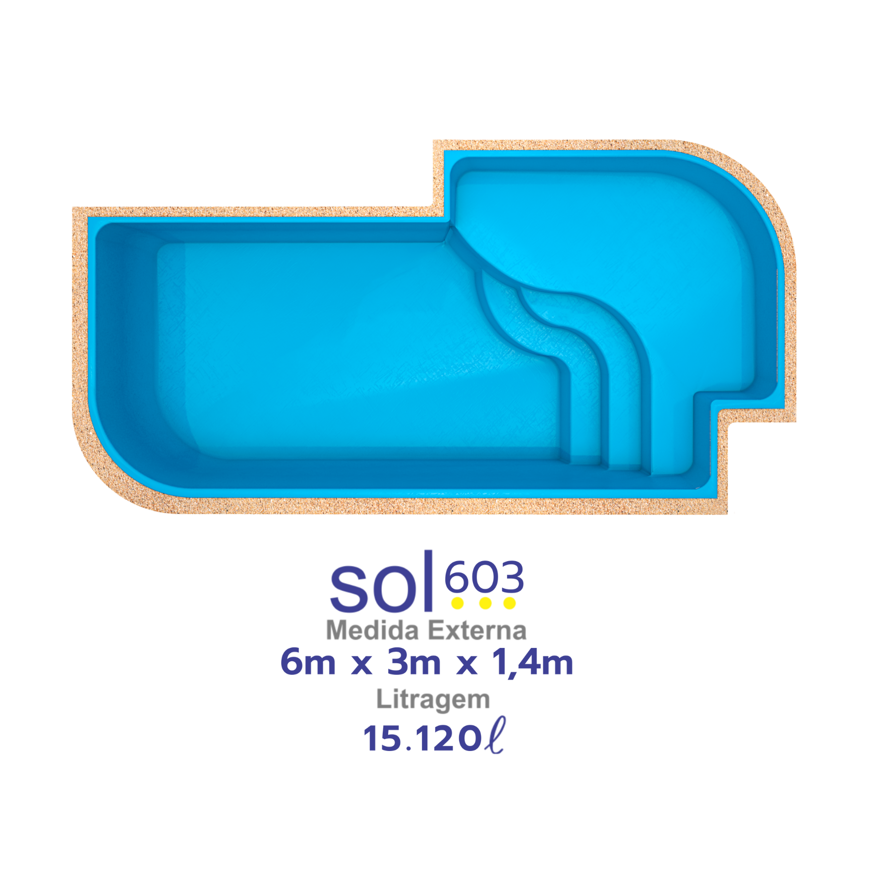 Piscina Enseada Sol 603