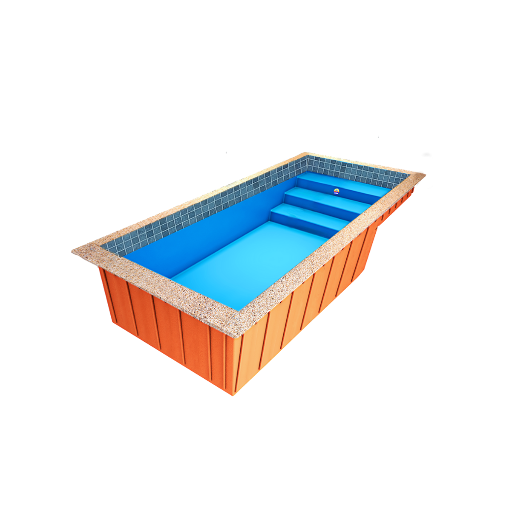 Piscina Salinas Salinas Semi-pastilhada Semi-pastilhada · azul